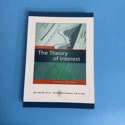Theory of Interest (Int'l Ed) by Stephen Kellison