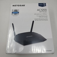 New NETGEAR R6230 AC1200 1000Mbps 4 Ports 300Mbps Dual Band Gigabit Smart Router