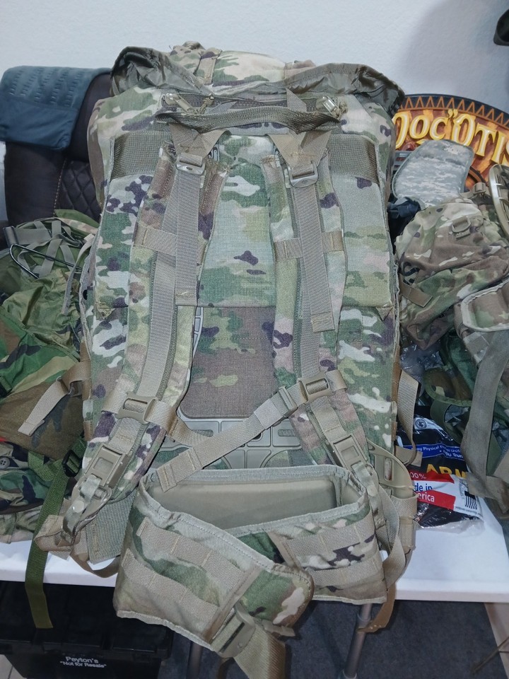 New USGI Molle 4000 OCP LARGE II RUCKSACK MULTICAM FIELD PACK Complete ...