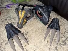 Jurassic World Spinosaurus Therizinosaurus Mask  Claws Lot Dinosaur