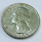 1955-D Washington Quarter 90% Silver | UNCIRCULATED COIN #8582