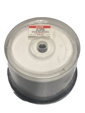 Uline DVD-R White Inkjet Hub Printable 16x 50 Pack.  H21