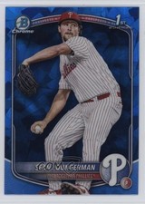 2025 Bowman Chrome Draft Sapphire Edition Sean Youngerman #BDC-104 1rr2