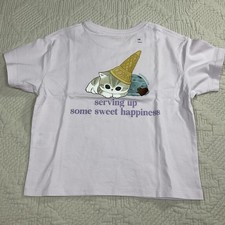Mofusand x UT UNIQLO T-shirts KIDS Japan Light Purple Size 120 6T  NWT