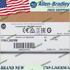 New in Box AB 1769-L36ERM/A CompactLogix 3MB Motion Controller 1769L36ERM serA