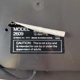 1979 Mattel Intellivision Console w/ Original Box Tested Working Model 2609