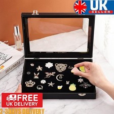 Pin Display Case Badge Storage Case Medal Display Box Storage Box Brooch Box New