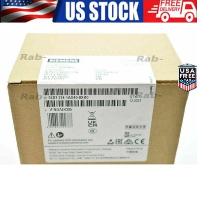 New Siemens 6ES7214-1AG40-0XB0 6ES7 214-1AG40-0XB0 SIMATIC S7-1200 CPU 1214C