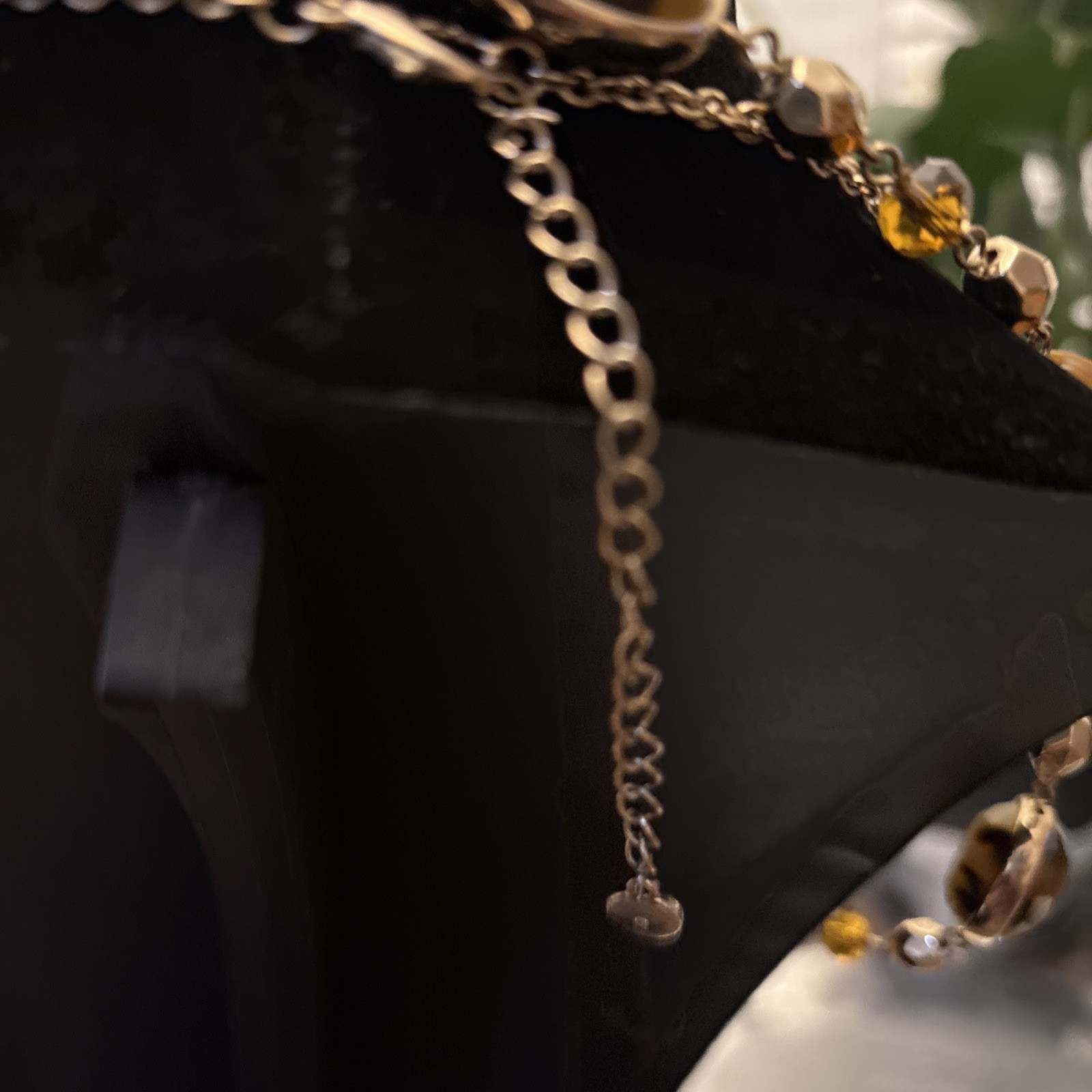 Leopard Or Cheetah Style Signed C1946 Necklace An… - image 6