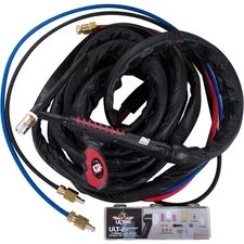 CK UltraTIG CK230 Water Cooled TIG Torch Kit Flex 300A Super-Flex US2325SF FX
