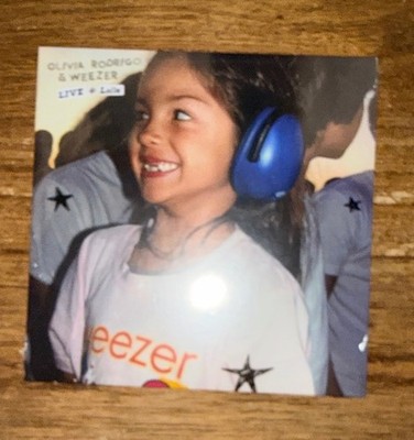 Olivia Rodrigo Vinyl 7 Inch OLIVIA X WEEZER LIVE BLUE Celebration Of Singles New