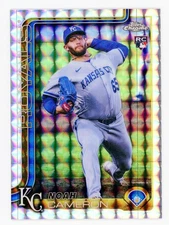 2025 Topps Chrome Update Noah Cameron RC Geometric Refractor Royals #USC69