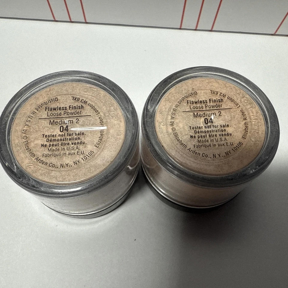 3-УПАКОВКА ELIZABETH ARDEN БЕЗУПРЕЧНАЯ ОТДЕЛКА РАССЫПЧАТЫЙ ПОРОШОК - СРЕДНИЙ 04 - запечатанный - Изображение 3 из 4