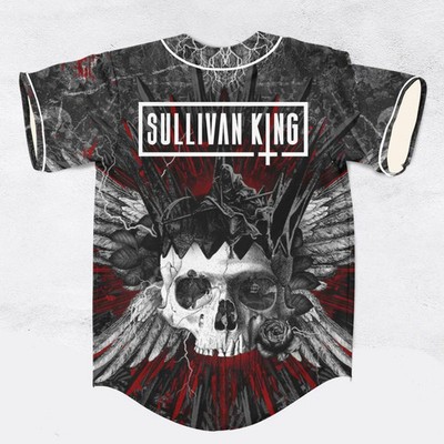 Sullivan King Thrones Of Blood Lost Lands rave baseball jersey for EDM