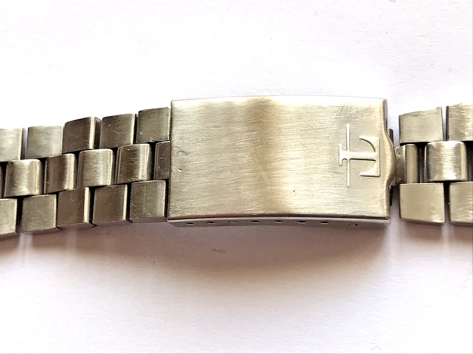Bracelet TISSOT acier 22 mm band strap steel run montre vintage chrono NAVIGATOR - Photo 4/4