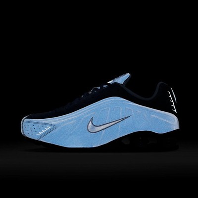 Nike Shox R4 Na9 Obsidian Blue Light Armory IM8462-451 Mens Size 8