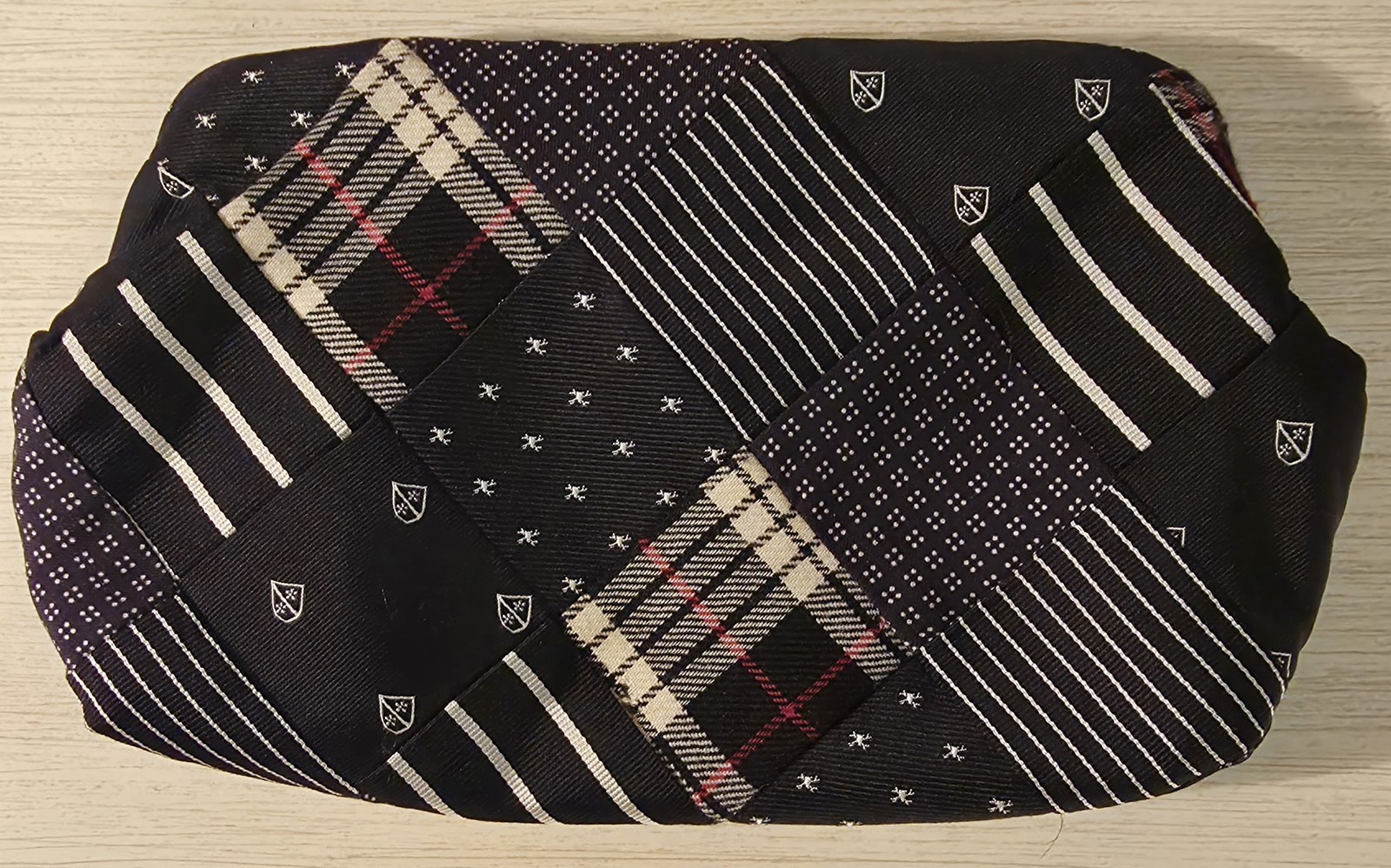 JCREW PATCHWORK BLACK MULTICOLOR CLUTCH - image 2