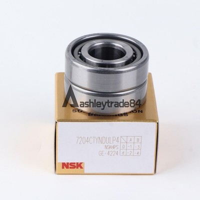 Matched Pair (Set of 2) New   Angular Contact   Bearing 7204CTYNDULP4 #yr