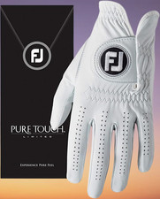 FootJoy Pure Touch Limited Glove Pearl Cadet Medium