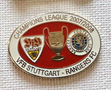 Rangers F.C. v Stuttgart Champions League 2007-08 Match Badge