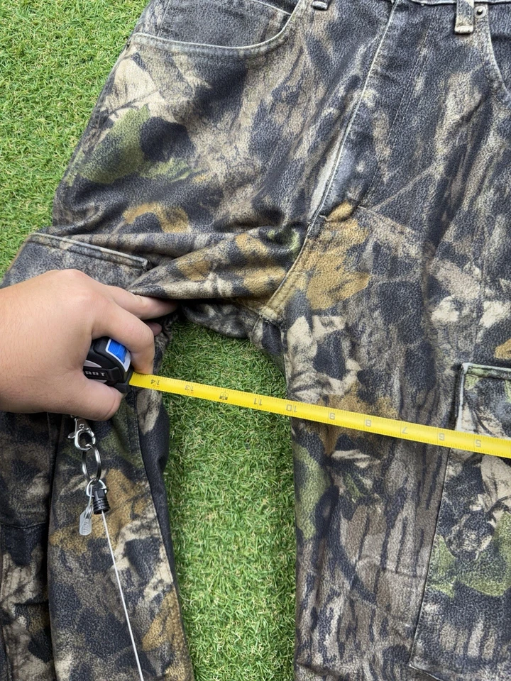 Cabelas Real Tree Hunting Pants Mens 30x31 Regular Camouflage Outdoor Cargo Work - Image 4 of 4