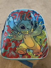 NEW, DISNEY STITCH 15" BACKPACK WITH SIDE POCKET