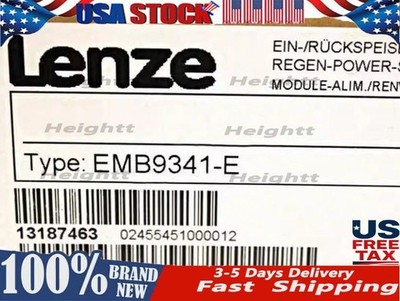 EMB9341-E IPC New Sealed Lenze Series 9300 Frequency Inverter EMB9341-E