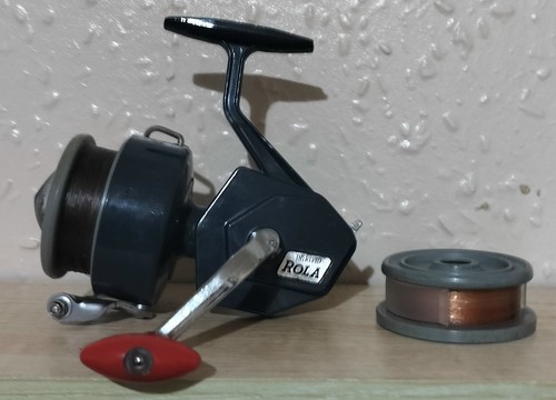Intrepid Rola + Spare Spool - England 1960s - Coarse Fishing Reel