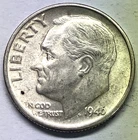 1946-S & 1950-S Roosevelt Dimes US Coin, lot of TWO coins - Collector's Choice