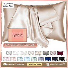 Mulberry Silk Pillow Cases Standard Size with Hidden Zipper Ultra Smooth