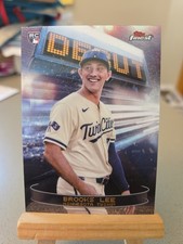 2025 Topps Finest #D-2 Brooks Lee Debut Minnesota Twins