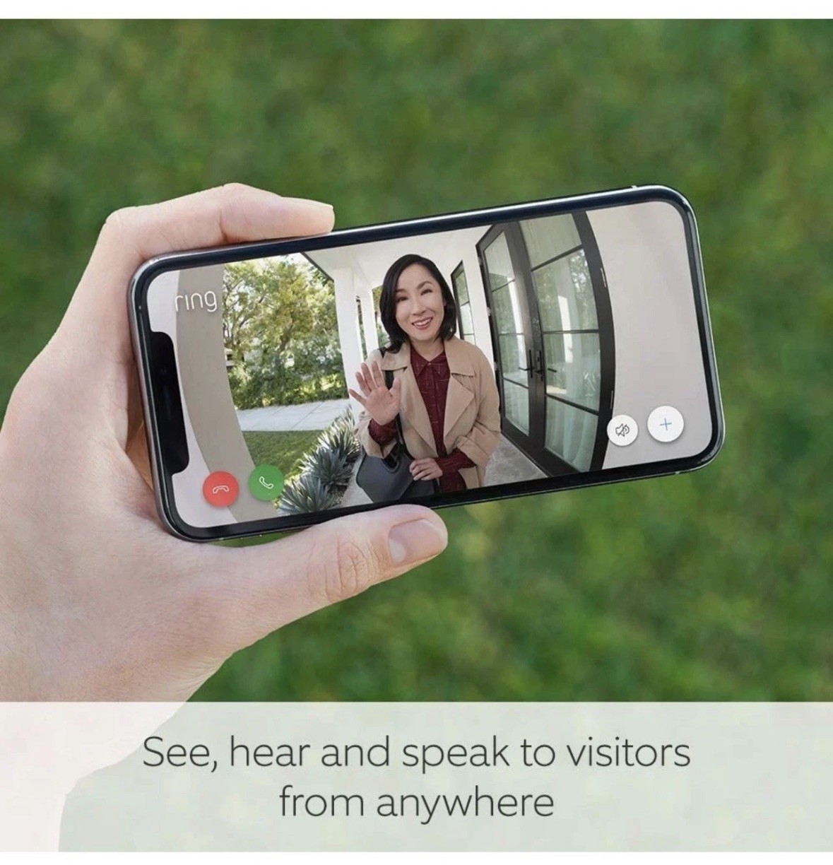 Ring Video Doorbell (3rd Gen) 1080p HD Advanced Motion Detection - Satin Nickel