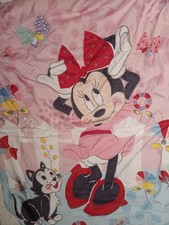 Disney Minnie Mouse Flower Garden 4  Piece Crib Toddler Bedding Set NWOB Girls