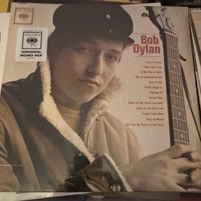 Bob Dylan Bob Dylan Vinyl LP Columbia Original Mono Mix 12'' Folk John Hammond