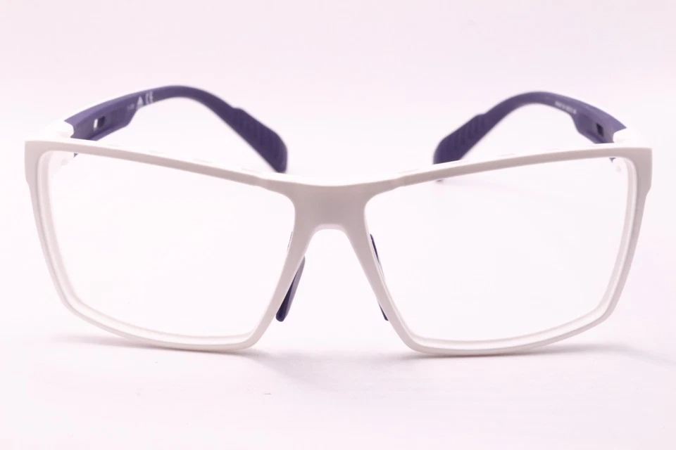 NOVO ÓCULOS ADIDAS SP5007 021 BRANCO MARINHO AUTÊNTICO ARMAÇÃO DESIGNER 60-13 - Imagem 2 de 4