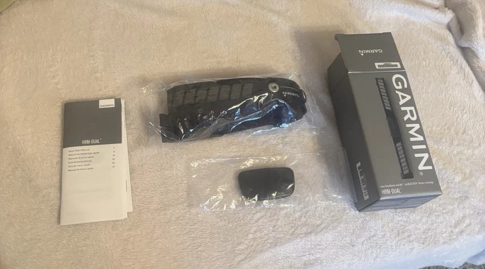 Garmin HRM Dual Heart Rate Monitor Chest Strap with ANT+ and Bluetooth  - Image 2 of 2