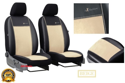 Coprisedili anteriori su misura Ecopelle+Alicante per VAUXHALL ZAFIRA C 2011 - 2018 - Foto 6 di 12