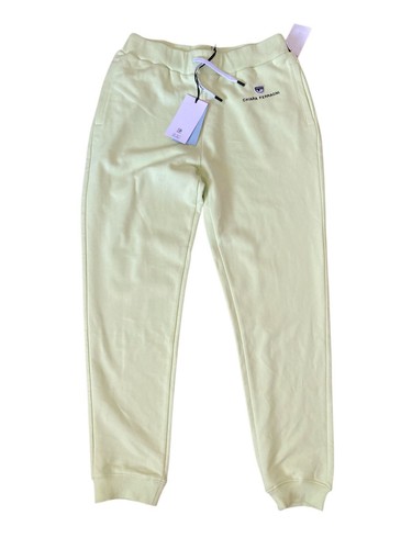 chiara ferragni green fleece jogger trousers large UK 14 EUR 40 - Picture 3 of 7