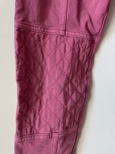 Girls Size 14 - Matilda Jane 435 Maroon Quilted Leggings 95% Cotton 5% Spandex - Picture 2 of 7