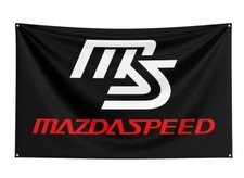 Mazda Speed Style Logo Garage Flagge für Mazda Rx7 Rx8 Mx5 MPS Eunos