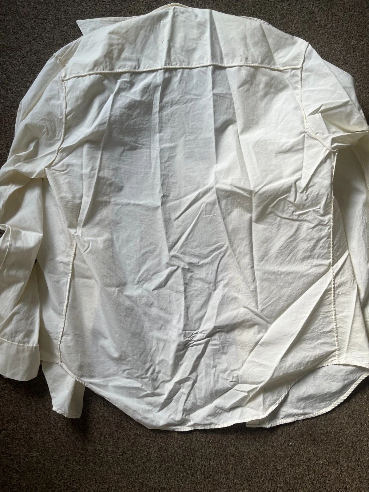 Camicia da uomo Maison Margiela manica lunga abbottonata cotone TAGLIA media