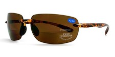 Rimless Bifocal Sunglasses Sun Reader UV400 Sport Reading Glasses For Men Women