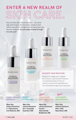 MARY KAY Clinical Solutions C + Resveratrol Line-Reducer 15ml BNIB - Picture 2 of 2