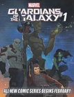 MARVEL COMICS GUARDIANS OF THE GALAXY 2014 MARVEL PROMO CARD