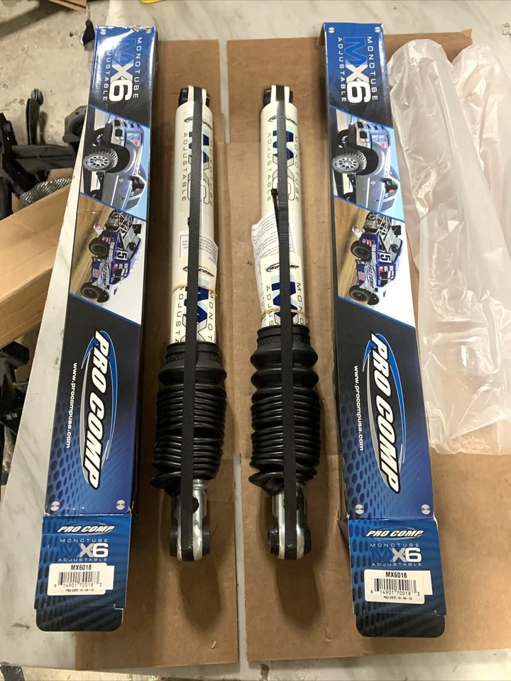Amortiguadores traseros monotubo MX6018 2 UNIDADES para 99-04 Ford F-250 F-350 Super Duty Foto 2 de 4