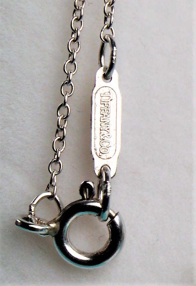 Vintage 1991 Tiffany & Co. 18K Gold Bow Sterling Silver Heart