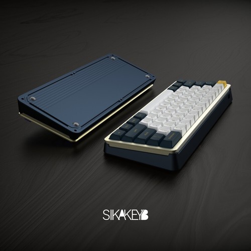 New Castle Mechanical Keyboard Diy Kit CNC 61-key Aluminum Mechanical Keyboard - Picture 11 of 11