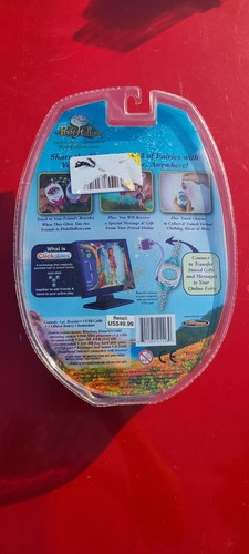 Disney Fairies Pixie Hollow Clickables Fairy Friendship Bracelet + Charm, New - Picture 2 of 2