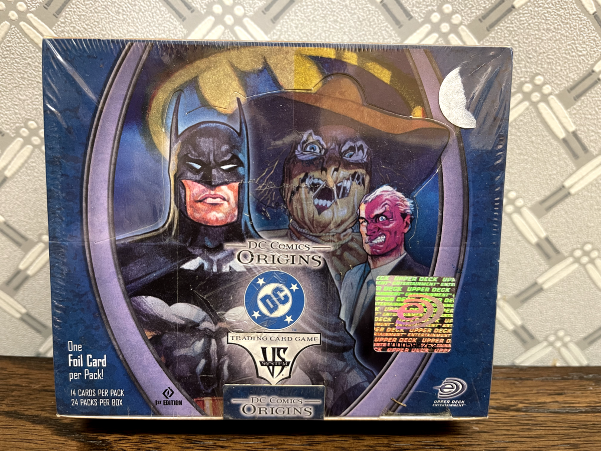 2004 UD DC Comics Origins VS System Sealed Booster Box 1st Edition NEW Card Game | eBay 2004 UD DC Comics Origins VS System Sealed Booster Box 1st Edition NEW Card Game | eBay