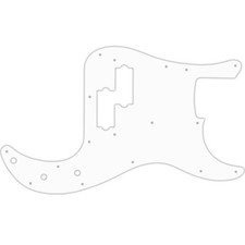 Pickguard Fender USA Precision Bass 70s CBS white